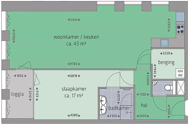 Appartement Stoomstraat in Eindhoven