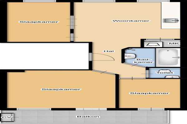 Appartement Gerard Doustraat in Amsterdam