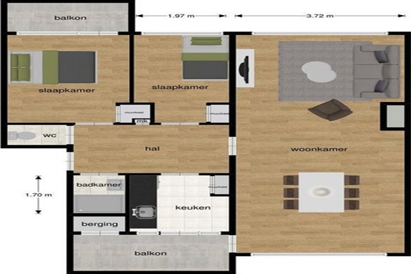 Appartement Nassaulaan in Maastricht