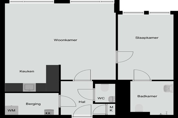 Appartement Godsweerderstraat in Roermond