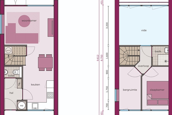 Appartement Meanderlaan in Almere