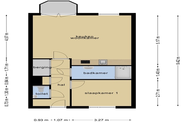 Appartement Charles Brandonlaan in Hoofddorp