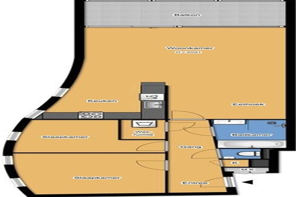 Appartement Gulden Kruis in Amsterdam