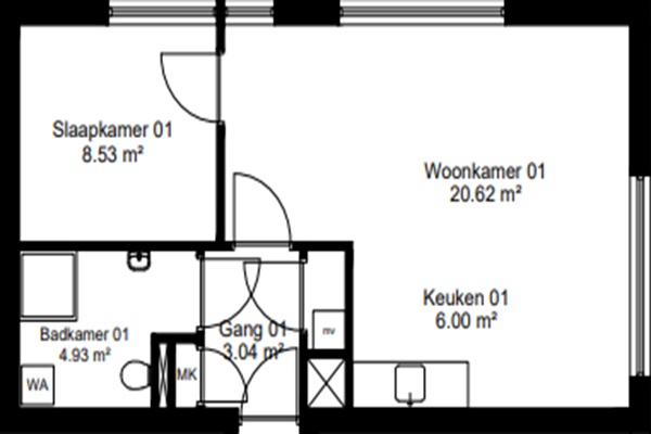 Appartement Wilhelminasingel in Weert