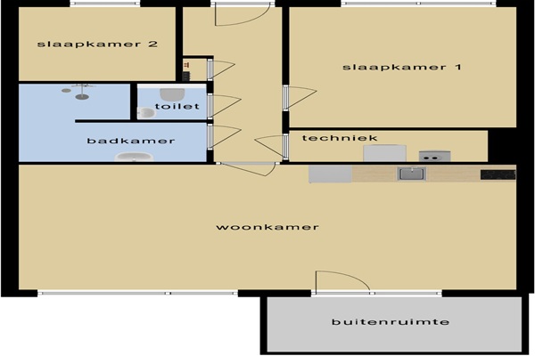 Appartement Prinsessenpark in Leeuwarden