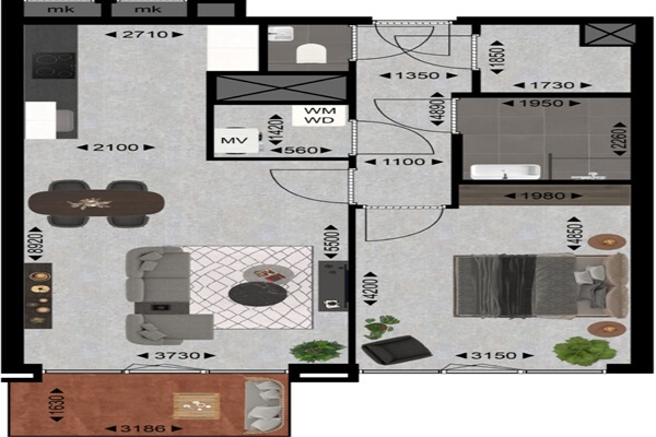 Appartement ks. Ibisplantsoen in Amsterdam