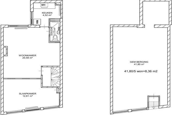 Appartement Korte Koningsstraat in Amsterdam