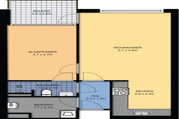 Appartement Beethovenlaan in Enschede