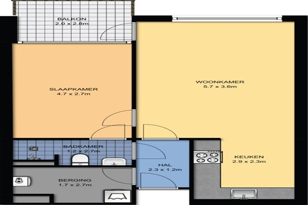 Appartement Beethovenlaan in Enschede