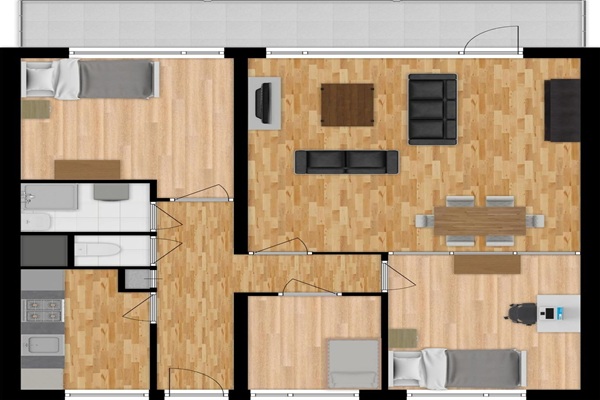 Appartement Postelse Hoeflaan in Tilburg