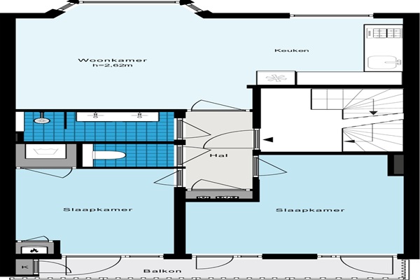 Appartement Van Walbeeckstraat in Amsterdam