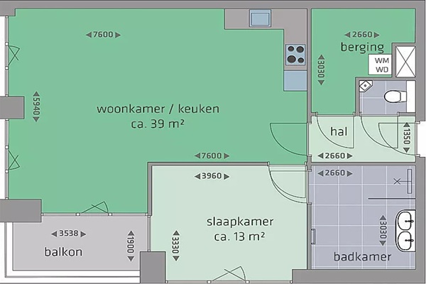 Appartement Stoomstraat in Eindhoven