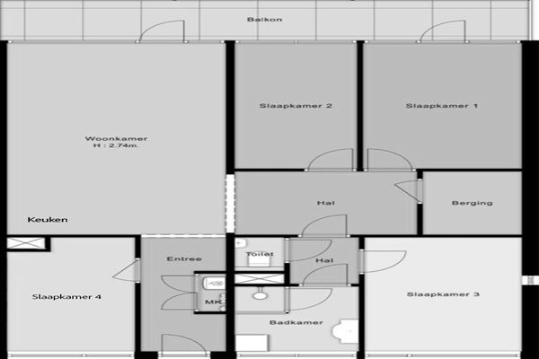 Appartement Fleerde in Amsterdam