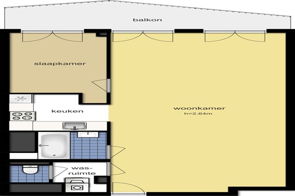 Appartement President Kennedyplantsoen in Amsterdam