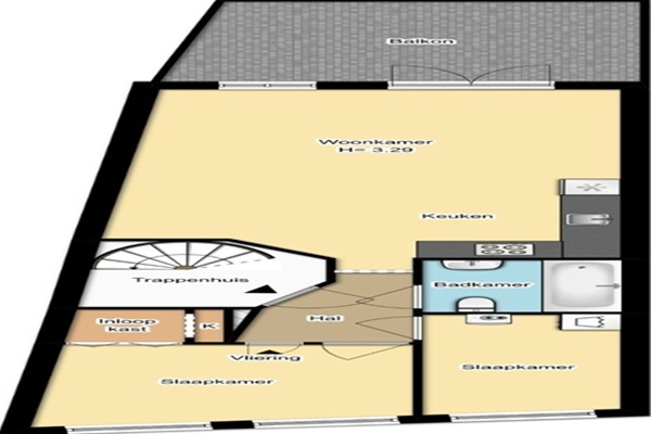 Appartement Nassaustraat in Haarlem