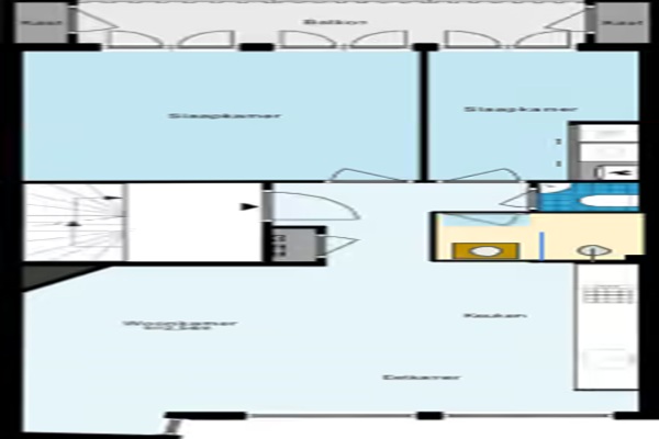 Appartement Hoofdweg in Amsterdam