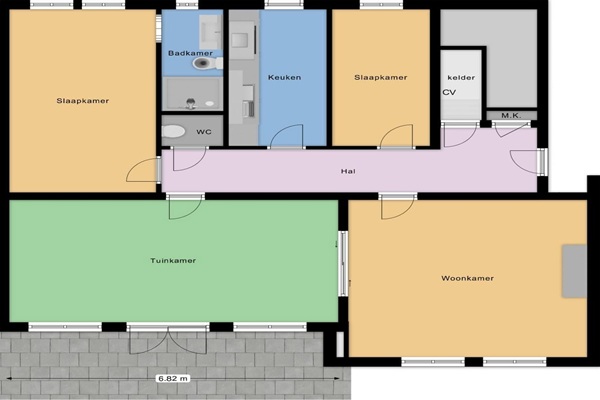 Appartement Duivelsbruglaan in Breda