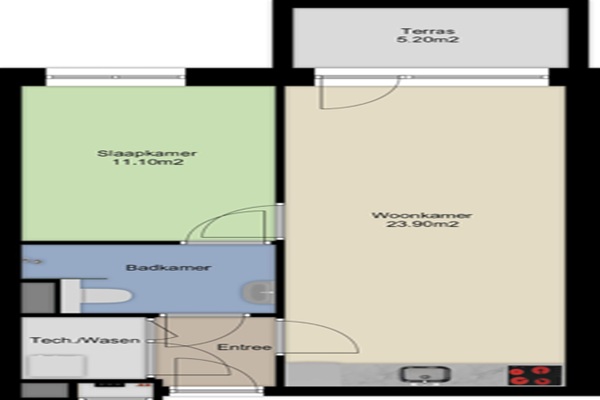 Appartement Ericastraat in Eindhoven