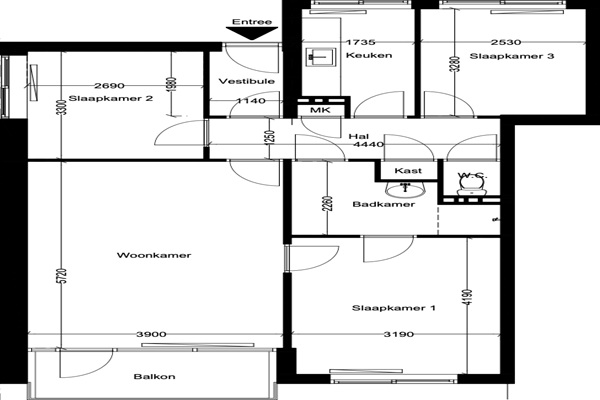 Appartement Marius Bauerstraat in Amsterdam