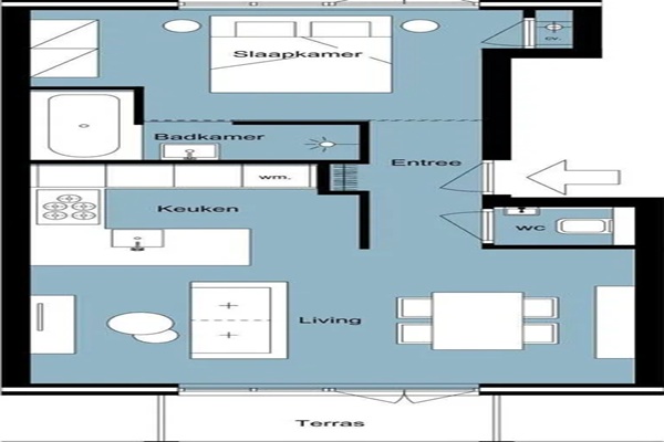 Appartement Lange Leidsedwarsstraat in Amsterdam