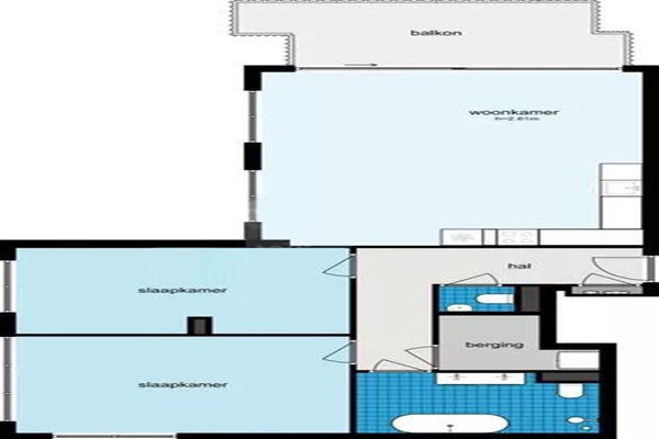 Appartement Cruquiusweg in Amsterdam