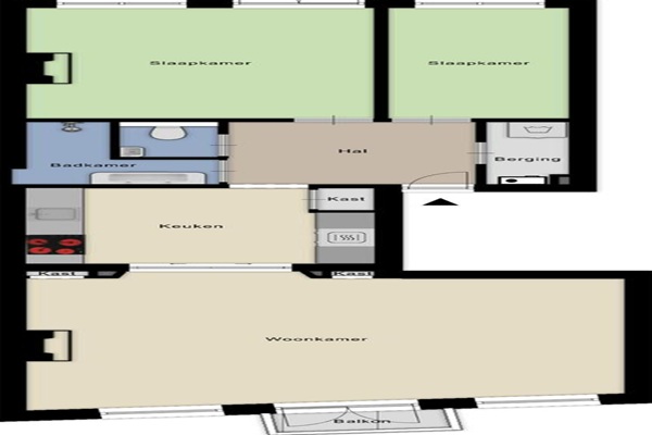 Appartement Schoutenstraat in Utrecht