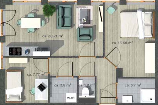 Appartement Stationsplein in Heerenveen