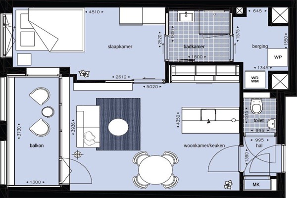Appartement Oostenburgermiddenstraat in Amsterdam