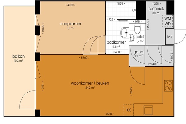 Appartement Eris in Heerhugowaard