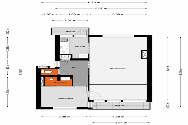 Appartement Peppelweg in Rotterdam