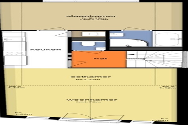Appartement Beursstraat in Amsterdam