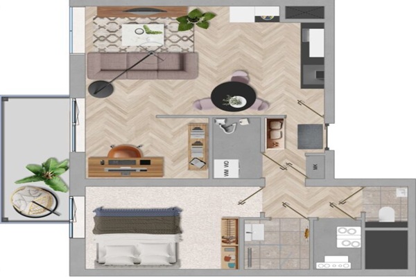 Appartement Plesostraat in Amsterdam