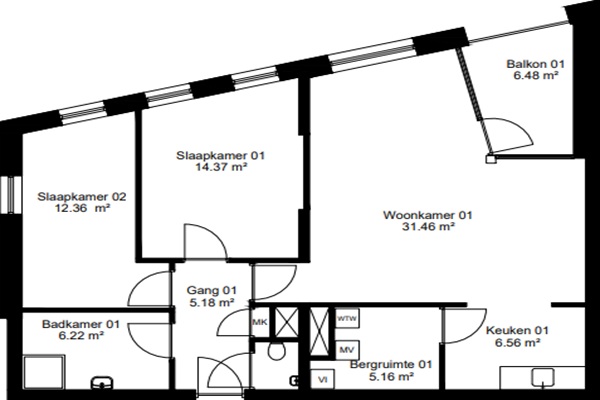 Appartement Maria Wijngaard in Weert