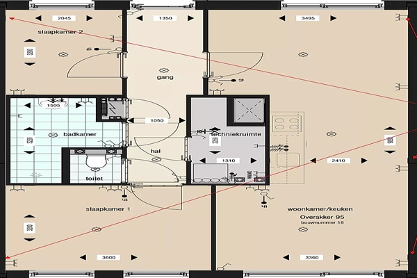 Appartement Overakker in Eindhoven