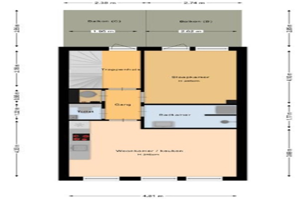Appartement Generaal Cronjéstraat in Haarlem