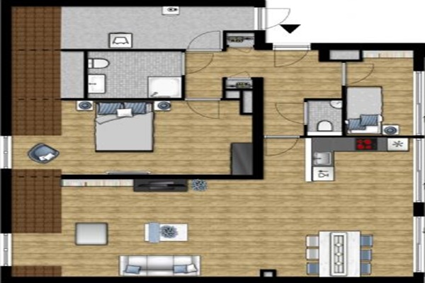 Appartement Maagdendries in Maastricht