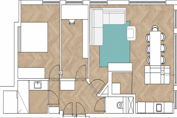 Appartement Woestduinstraat in Amsterdam