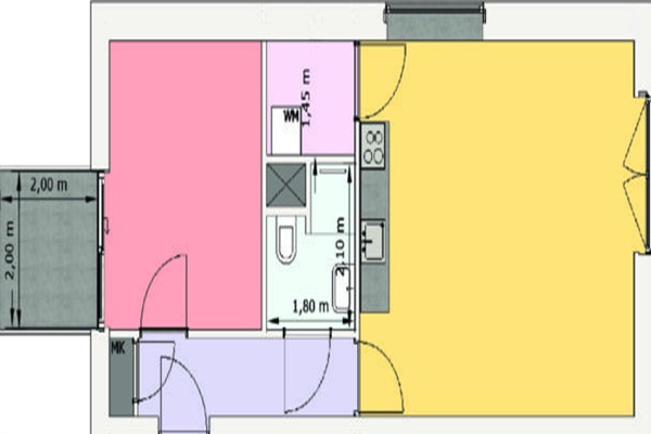 Appartement Koopvaardijstraat in Tilburg