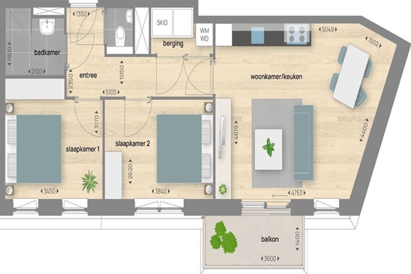 Appartement ‘s-Gravenweg in Rotterdam