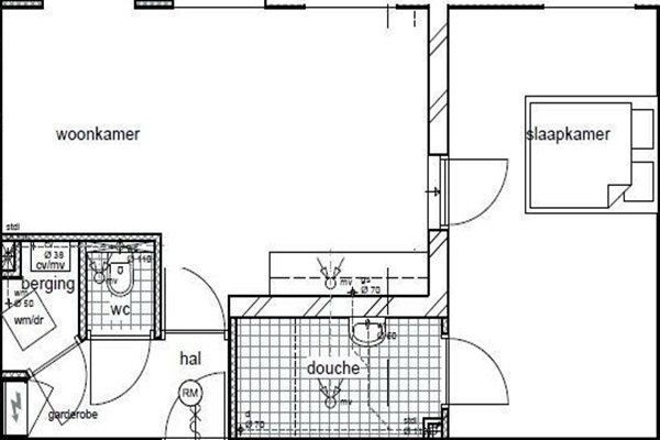 Appartement H.W. Mesdagstraat in Groningen