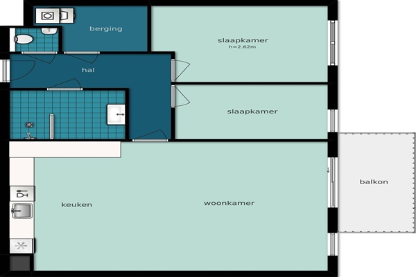 Appartement Mary van der Sluisstraat in Amsterdam