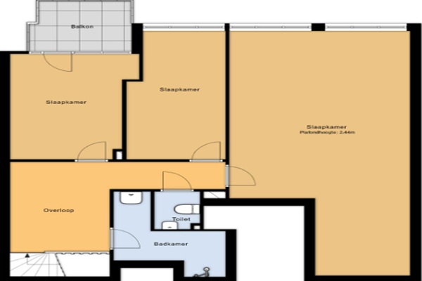 Appartement Fonteinkruid in Zwolle
