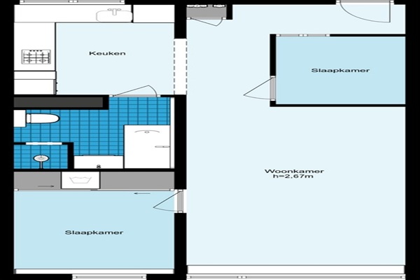 Appartement Waterlooplein in Amsterdam