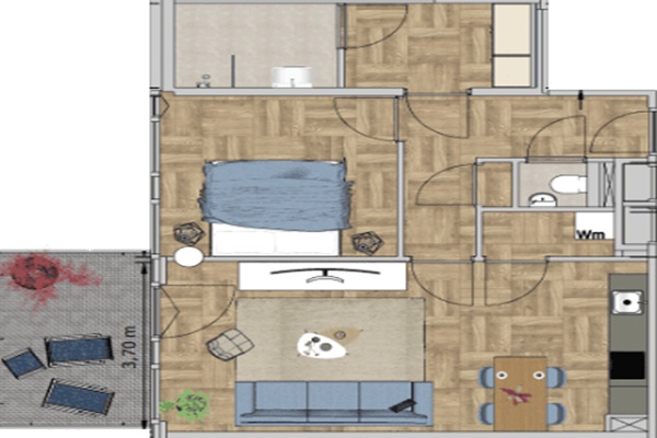 Appartement Grenenhout in Eindhoven