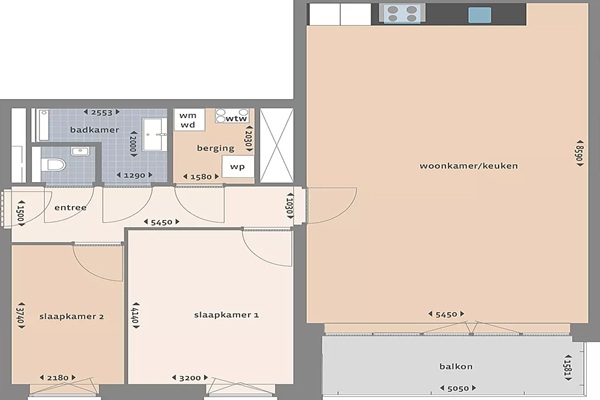 Appartement Amerikaweg in Haarlem