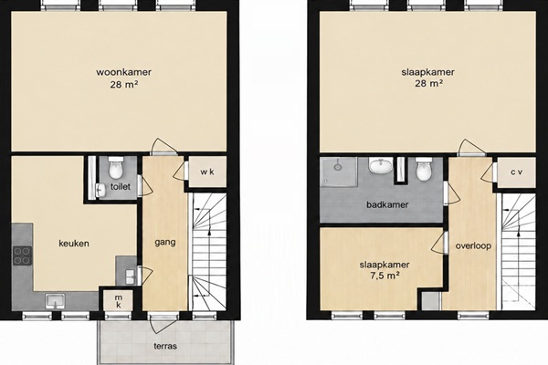 Appartement Brinkmannpassage in Haarlem