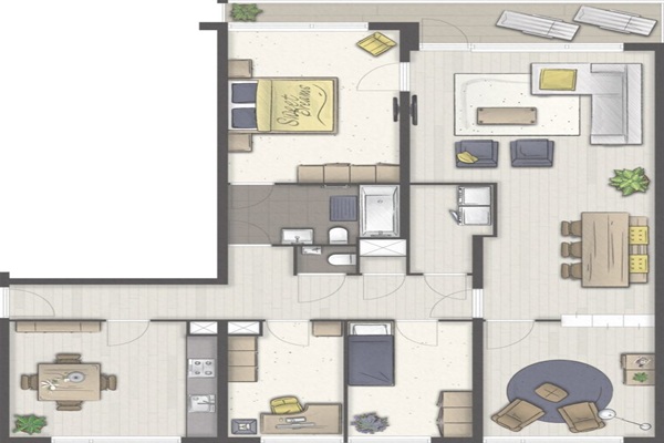 Appartement Groningensingel in Arnhem