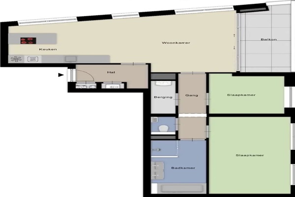 Appartement Deken van Somerenstraat in Eindhoven