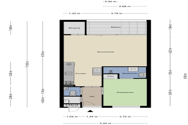 Appartement Doktor Cuyperslaan in Eindhoven
