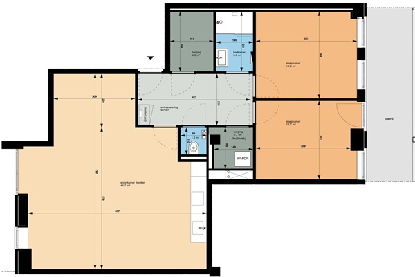 Appartement Stadsring in Amersfoort